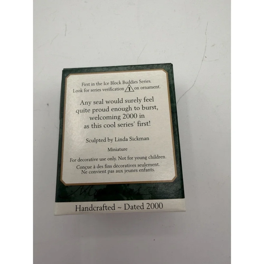 ❄️ Hallmark Keepsake Miniature Ornament – Ice Block Buddies (2000)‎ 🐧 Mini